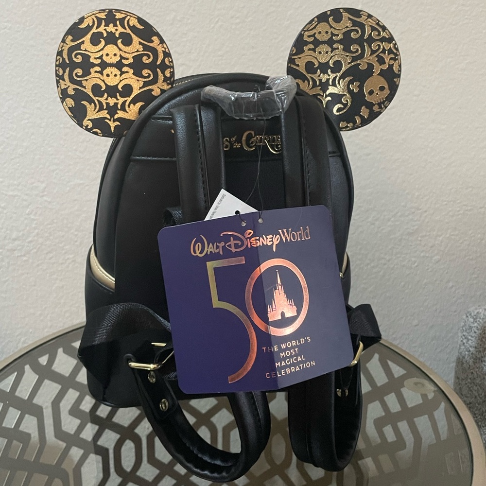 MOVING SALE! MMMA 2/12 Pirates of the Caribbean Loungefly Backpack - Picture 3 of 4
